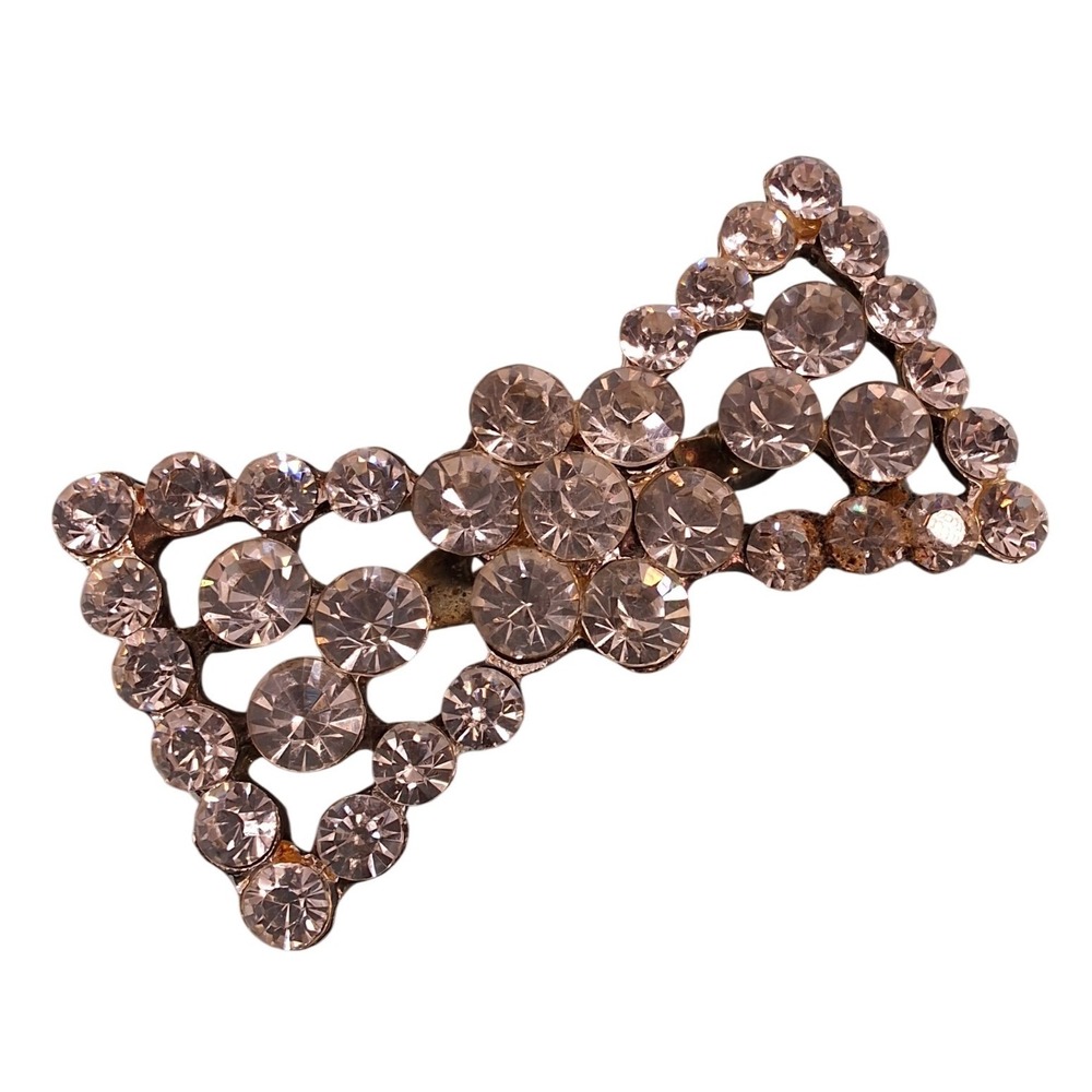 Statement Antique Paste‎ Rhinestone Brooch | Vintage Style Pin